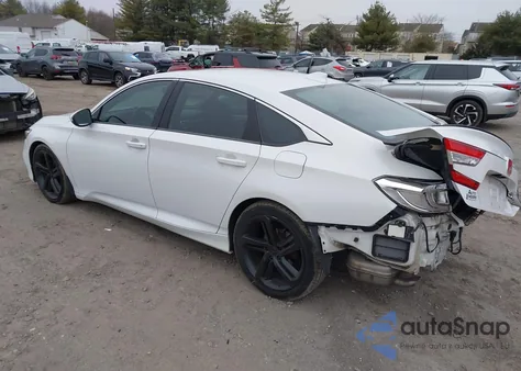 2018 Honda Accord Sport 2.0T from USA, damaged, VIN 1HGCV2F31JA046056
